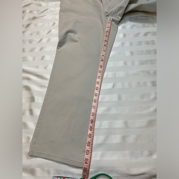 Nautical Jeans Khaki Cropped Pants 5-Pocket NWT Sz 6  Double Button Waist - Picture 4 of 13